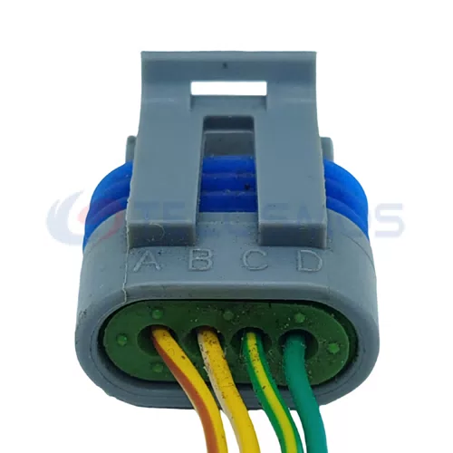 Auto Parts Automotive Motor Plug Connector Waterproof Shell Suitable for Automotive 4P Female 0090-484 - image 6